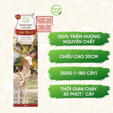 Nhang Xanh Lộc Phát 30cm 200g