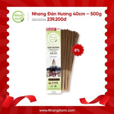 Nhang Đàn Hương 40cm – 500g