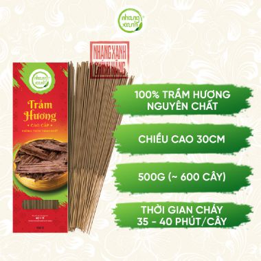 Nhang Trầm Hương Cao Cấp 30cm - 500g