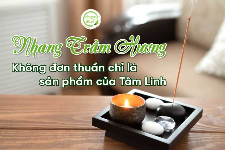 Nhang trầm hương không tăm: Thưởng hương thanh tao mà không đơn điệu