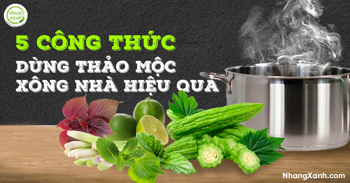 5 Công Thức Dùng Thảo Mộc Xông Nhà Hiệu Quả