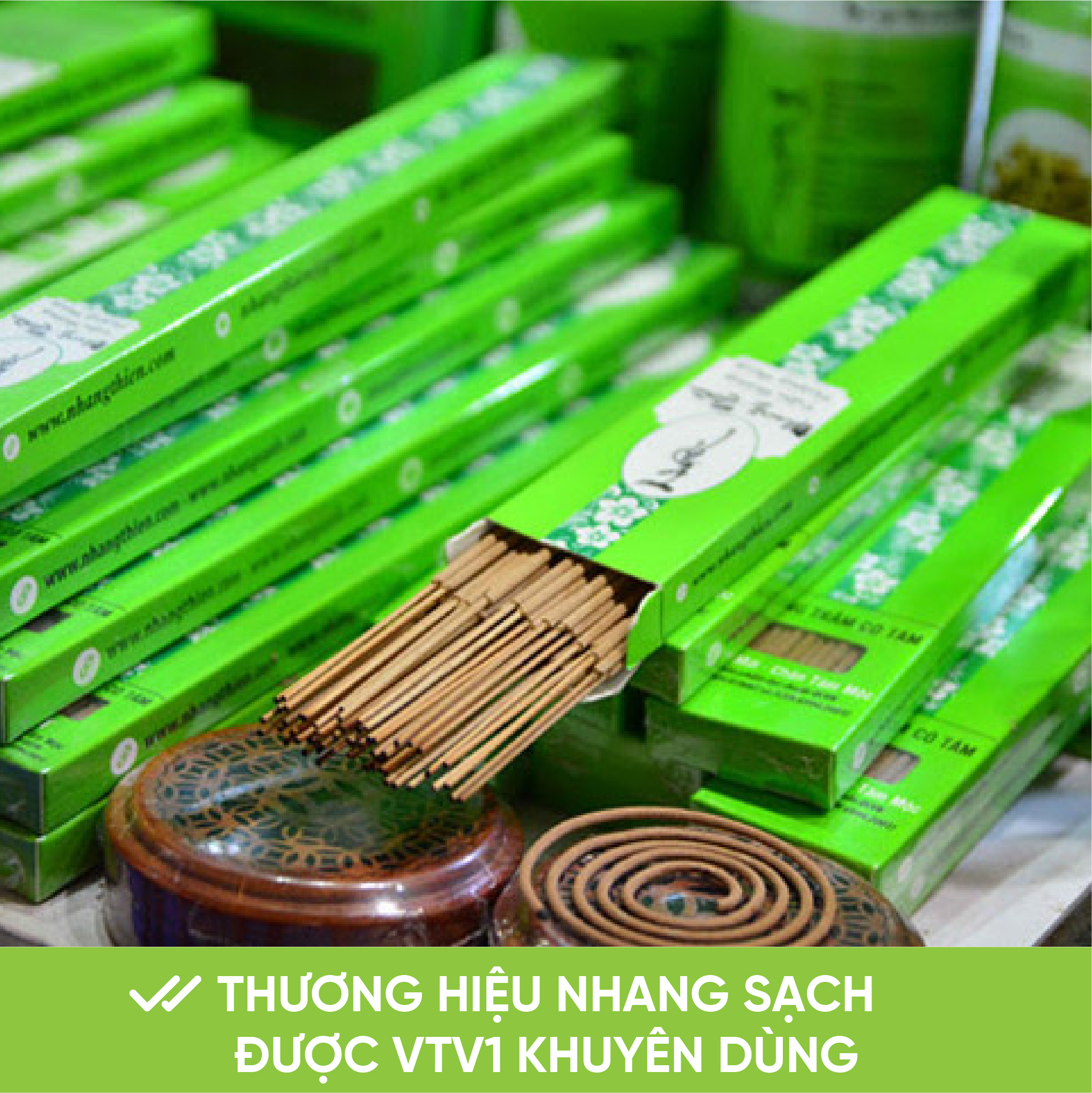 Tại sao nên chọn Nhang Xanh?