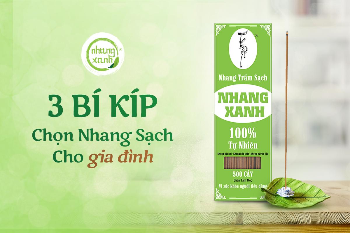 3 Bí kíp chọn nhang chuẩn sạch cho gia đình