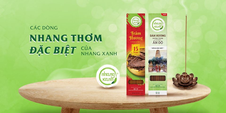 Các dòng nhang thơm đặc biệt của Nhang Xanh