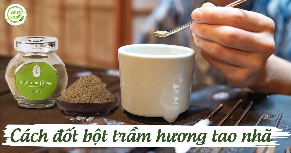 Cách đốt bột trầm hương tao nhã, sang trọng cho không gian làm việc, tiếp khách