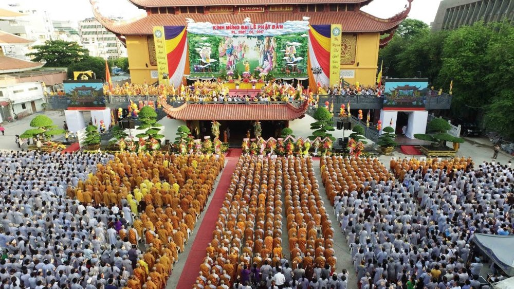 Đại lễ Phật Đản tại Việt Nam Quốc tự 2018