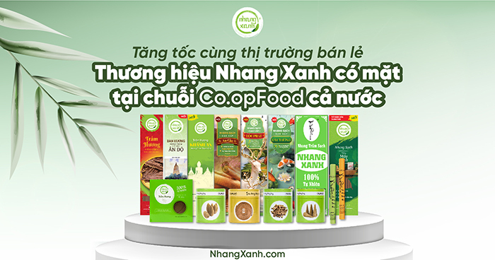 Tăng tốc cùng thị trường bán lẻ, thương hiệu Nhang Xanh có mặt tại chuỗi CoopFood cả nước