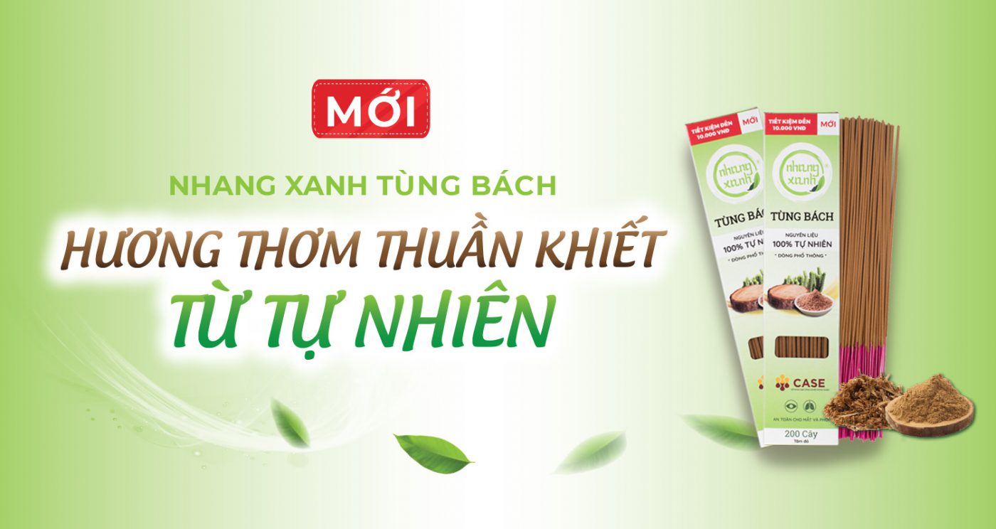 Nhang Xanh Tùng Bách- Hương thơm thuần khiết từ tự nhiên