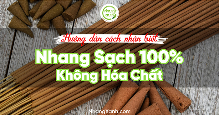 Hướng dẫn cách nhận biết nhang sạch 100% không hóa chất