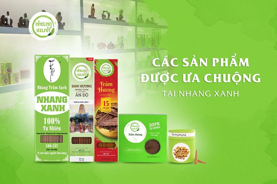 Tìm hiểu các sản phẩm được ưa chuộng tại Nhang Xanh